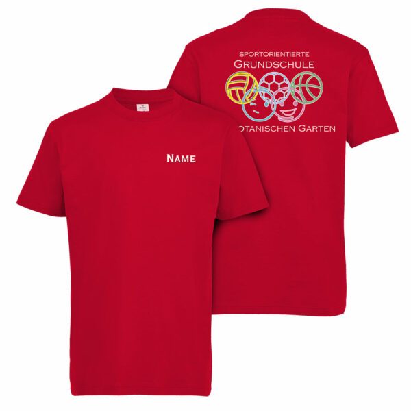 GABG Schüler Kinder T Shirt L150K red