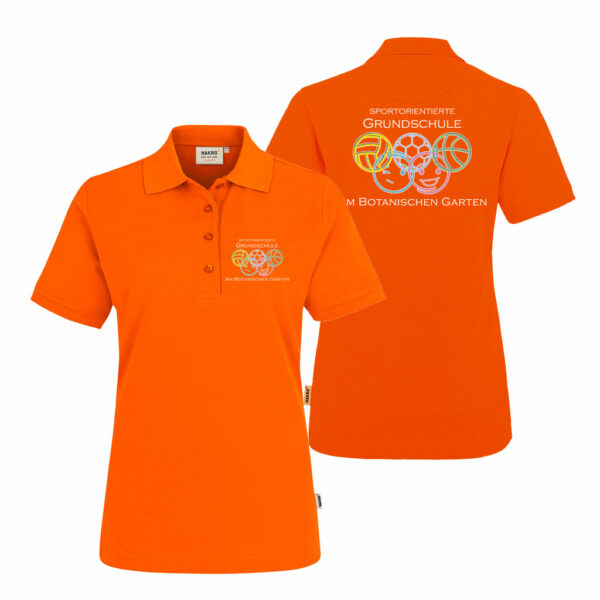 GABG Damen Lehrer Polo Shirt No216 027 orange