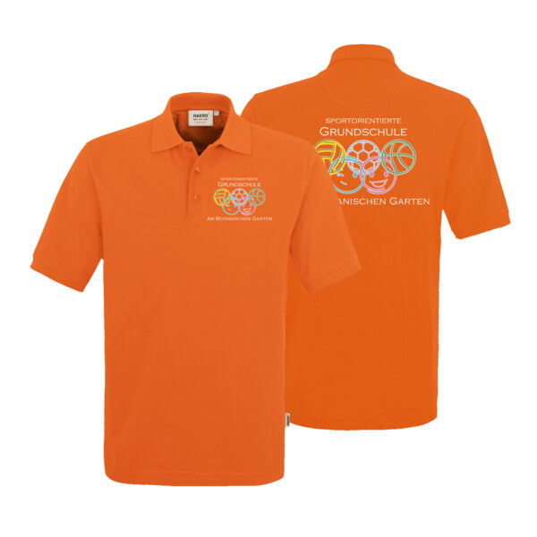 GABG Lehrer Polo Shirt Hakro NO816 027 orange