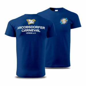 JCV Herren T Shirt Round Neck Herrenshirt royalblue