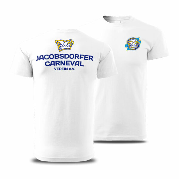 JCV Herren T Shirt Round Neck Herrenshirt white
