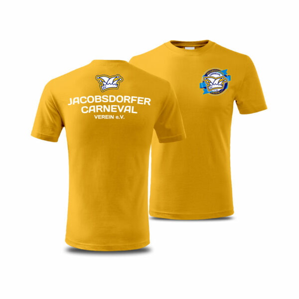 JCV Kinder T Shirt Round Neck Kindershirt gold